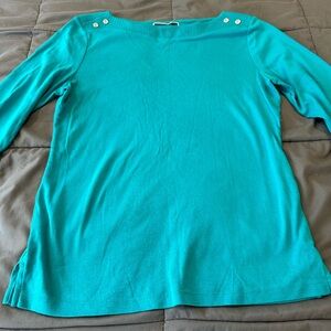 Karen Scott boat neck top